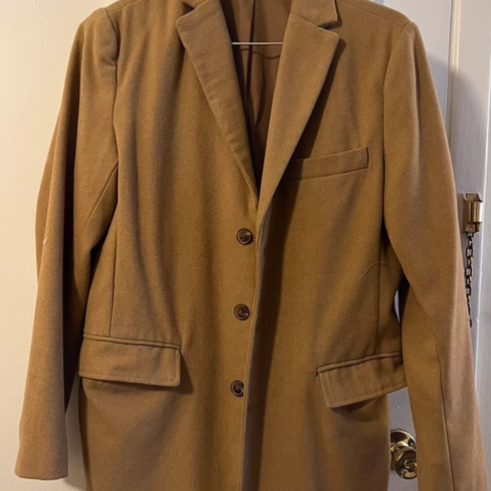 Classic Tan Man’s Coat